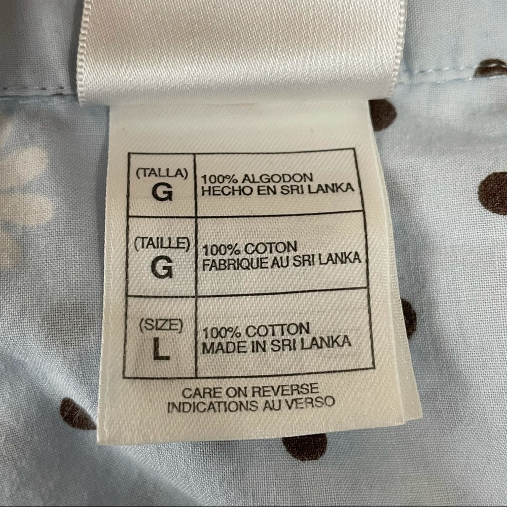 Disney Store Eeyore polka dot night shirt, large - Picture 6 of 7